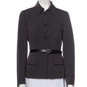 Prada Utility Jacket / Blazer Includes Prada belt! Small